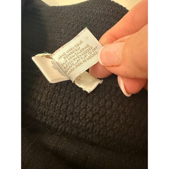 Chicos Black Asymmetrical Zip Jacket Size 1/M8  Gold Hardware - Picture 6 of 6